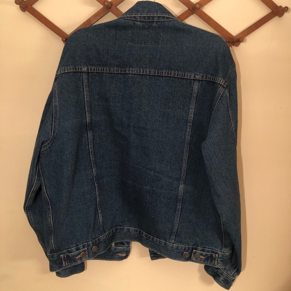 Vintage Wrangler Hero Oversized Denim Jacket L - Picture 4 of 8